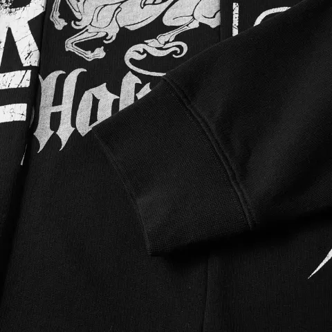 10 Patchwork Print Hoody