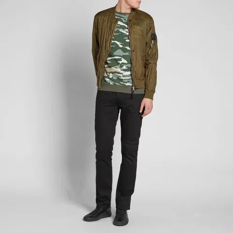 Reversible Camo Crew Sweat