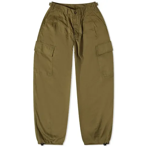 Fine Twill Loose Cargo Pant