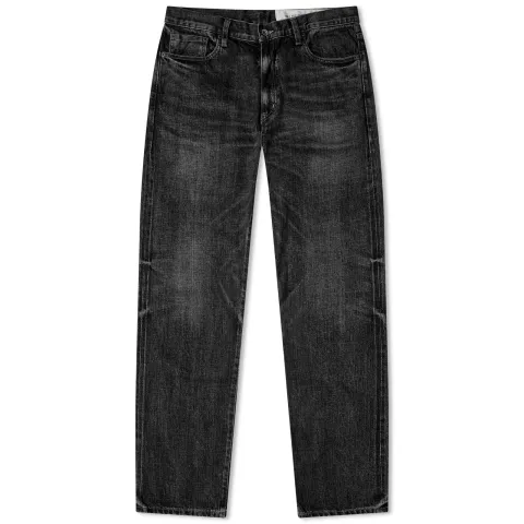 Washed Denim Jeans