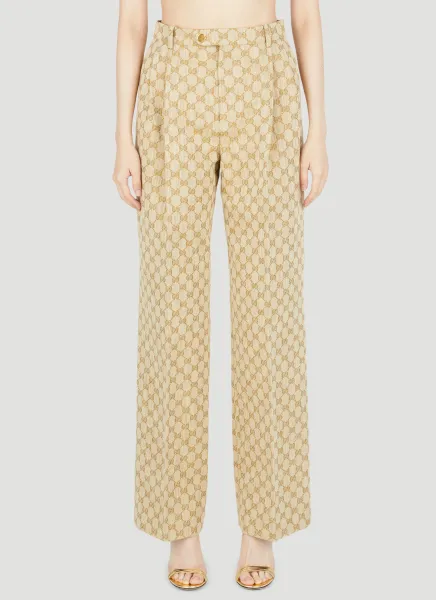 GG Supreme Canvas Suit Pants