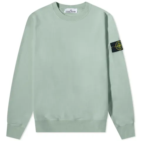 Brushed Cotton Crew Neck Sweat