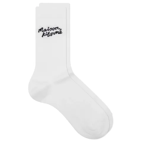 Handwriting Logo Socks