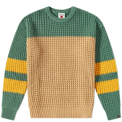 Waffle Crew Knit