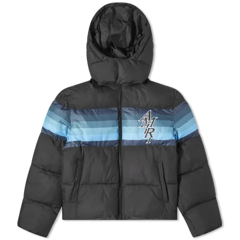 Staggered Logo Down Jacket