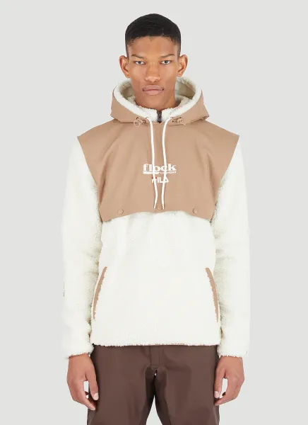 Borg Hybrid Hooded Sweatshirt