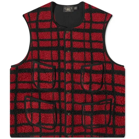 Checked Vest
