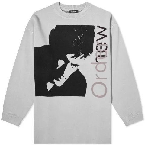 x New Order Low-Life Jacquard Sweater