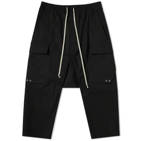 Drawstring Cropped Cargo Pant