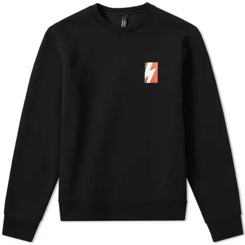 Lightning Pop Art Badge Sweat