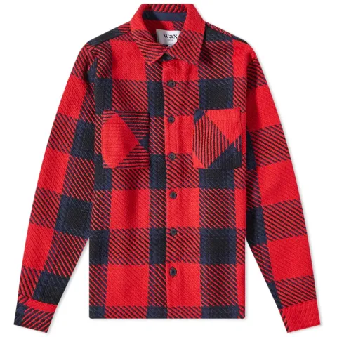 Whiting Overshirt Patron Check Red