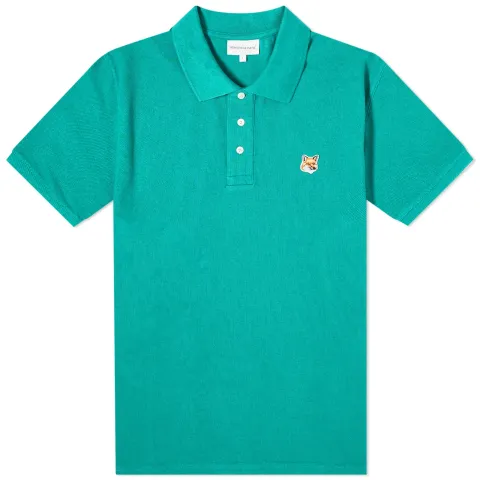 Maison Kitsuné Fox Head Patch Regular Polo