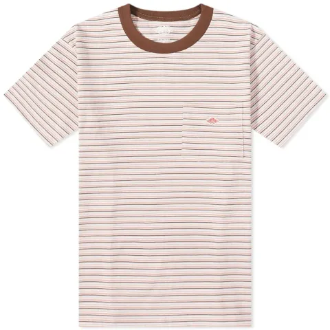 Stripe Crew Pocket T-Shirt
