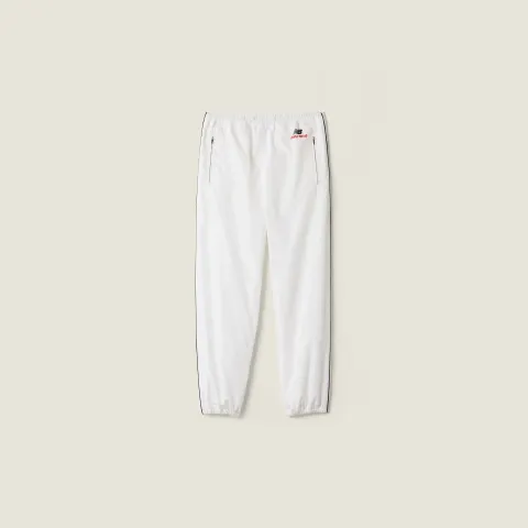 Technical poplin joggers