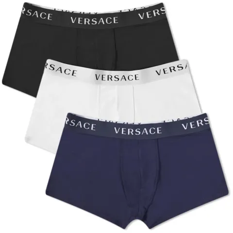 Logo Waistband Trunks - 3 Pack