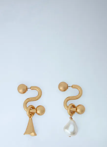 Sportmax Sculptural Drop Earrings