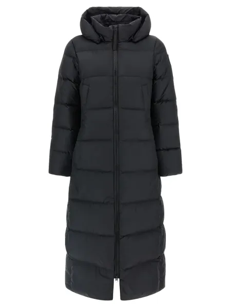 Women Mystique Puffer Tonal Label Black