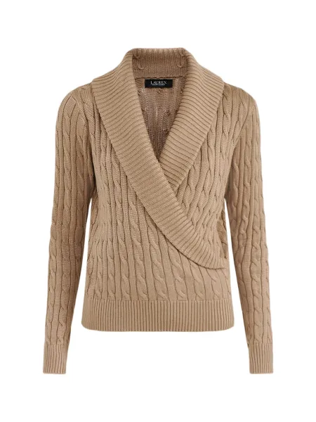 Lauren Ralph Lauren Cable Knit Cotton Pullover