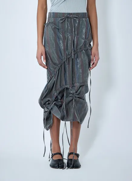 Vortex Ruched Skirt