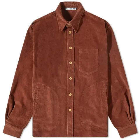 Satlent Brushed Cord Shirt Jacket