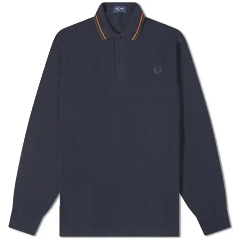 Long Sleeve Twin Tipped Polo
