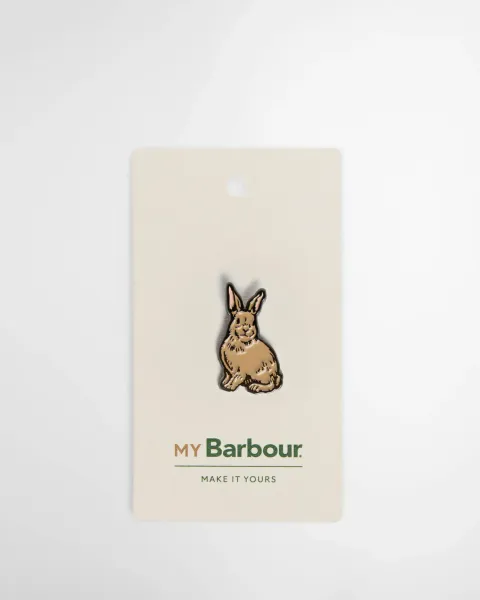 Rabbit Pin Badge