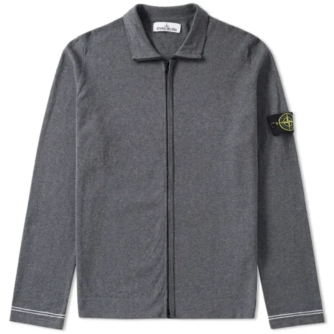 Raw Cotton Zip Jacket
