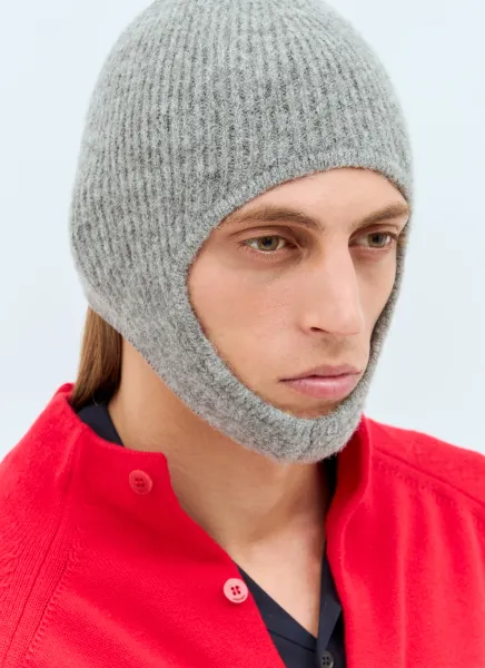 La Capuche Gros Grain Beanie Hat