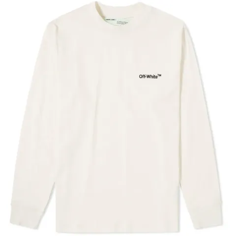 Long Sleeve Off Mock Up Tee