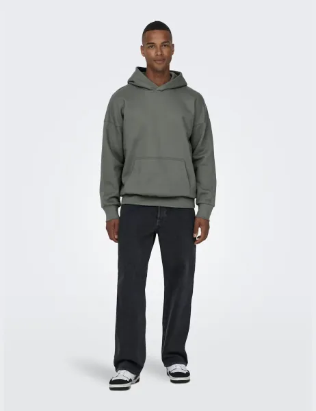 Only & Sons Loose Fit 5 pocket Jeans Black