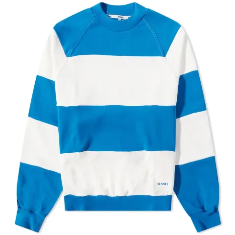 Striped Crew Sweat