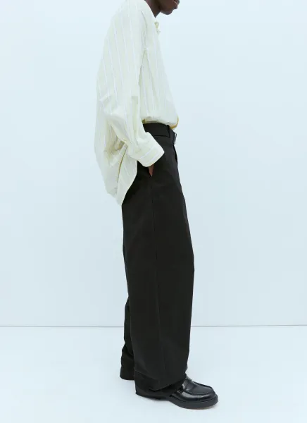 Relaxed Belt Pants