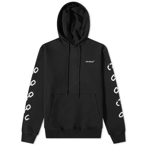 Chain Arrow Slim Hoodie