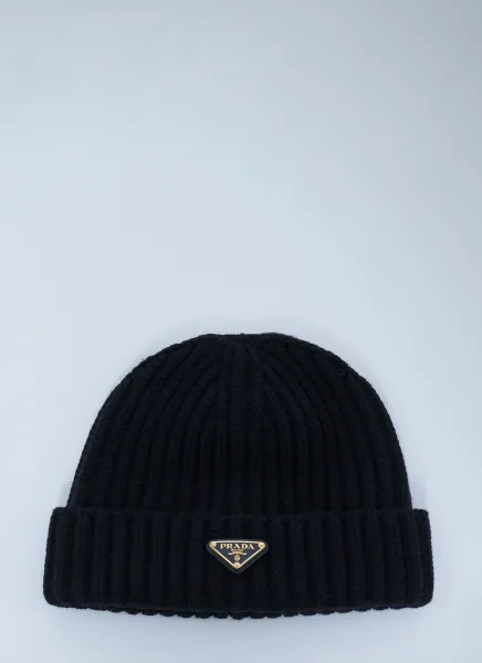 Logo Motif Beanie Hat