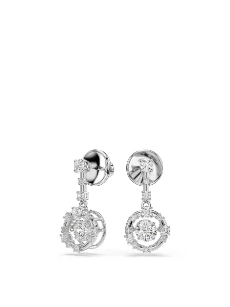 Swarovski Hyperbola Pendant Silver Earrings