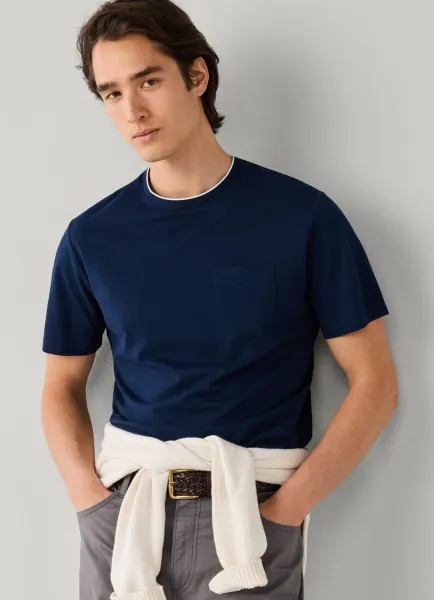 Classic Fit Mercerised Pique T-Shirt