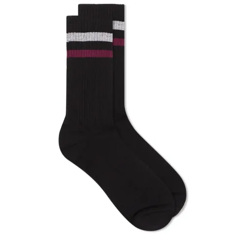 Stripe Crew Sock
