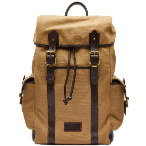 Canvas & Leather Backpack