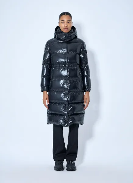 Cavettaz Hooded Long Down Jacket