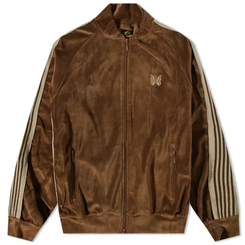 Velour Track Jacket