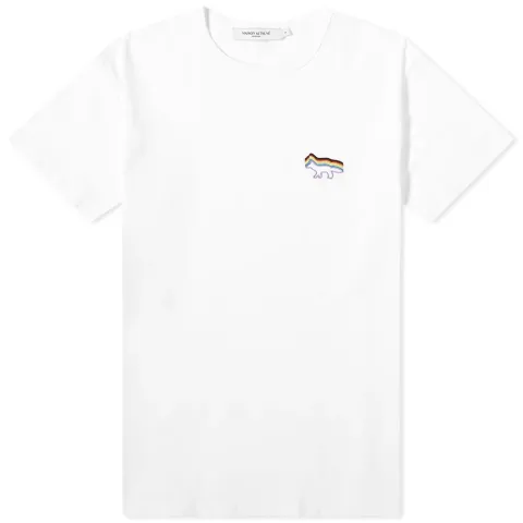 Maison Kitsuné x Trevor Project Fox Rainbow Fox Embroidered