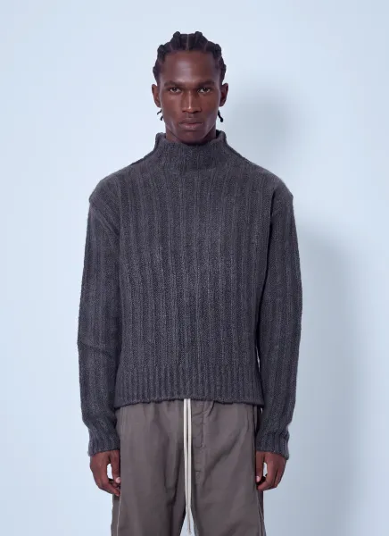 Rick Owens Turtle Neck Knit Jumper