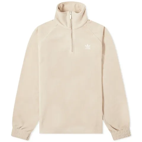Neutral Court 1/4 Zip Track Top