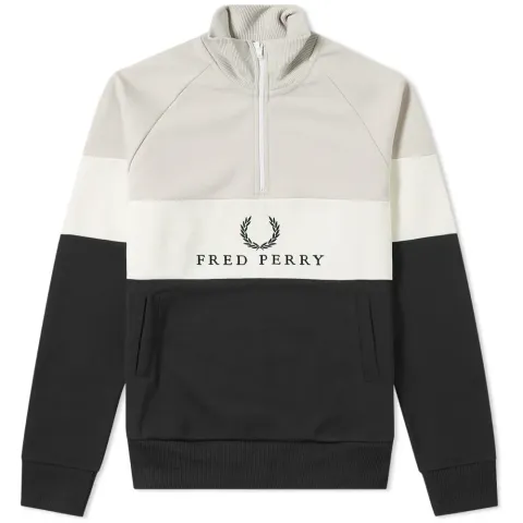 Fred Perry Embroidered Panel Sweat