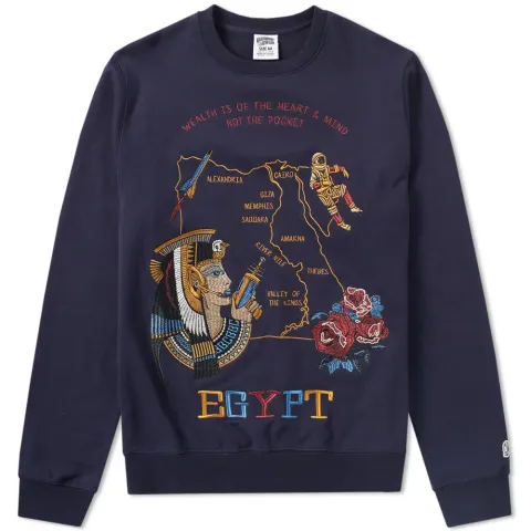 Souvenir Embroidered Crew Sweat