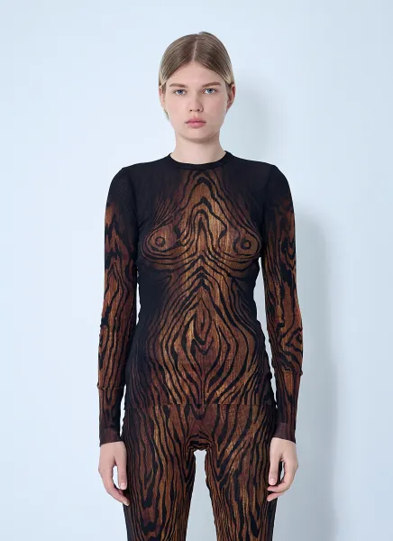 Wood Mesh Top