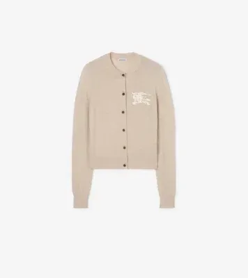 Knight Cotton Wool Cardigan in Easel beige - Women, Lace