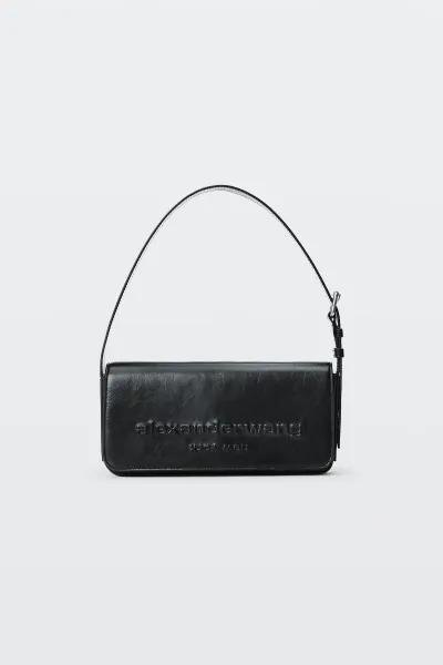 PUNCH FLAP SHOULDER BAG