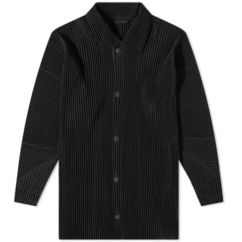 Pleated Overshirt