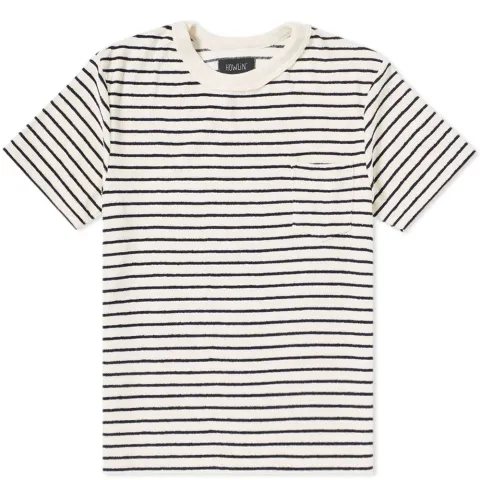 Howlin' Psycho Killer Stripe Towelling Tee